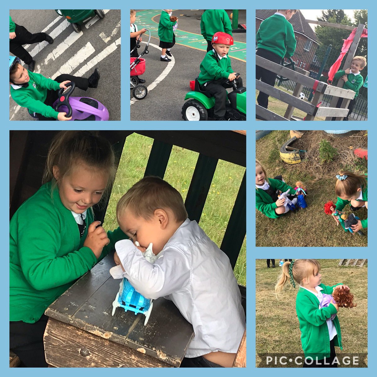 CaldiPrimary's tweet photo. In Early Years we love learning outside, we push our limits to be the best that we can be! @AETAcademies #happylearningenvironment #welovelearning https://t.co/OEaTY5kd1l
