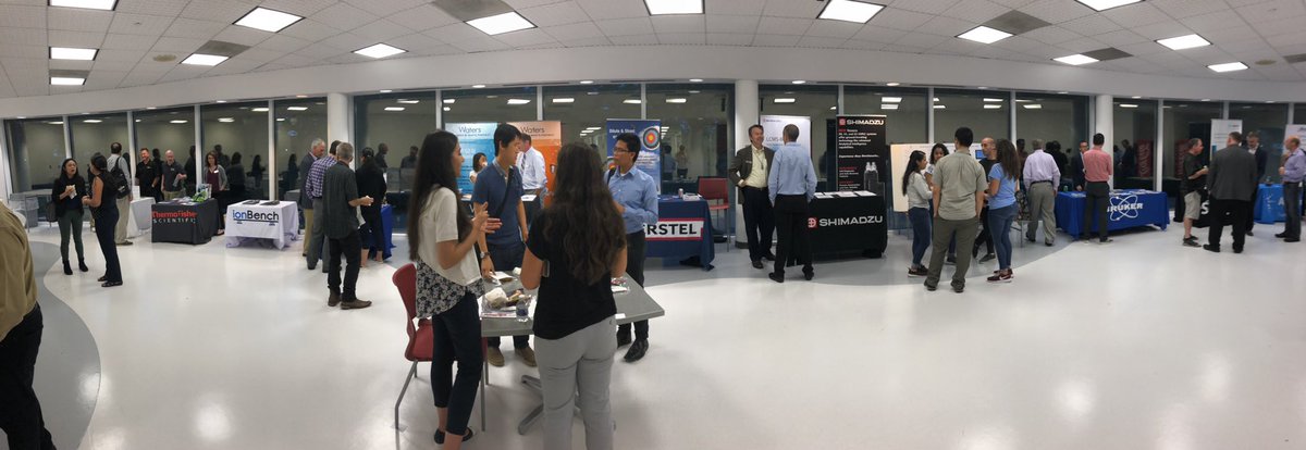MCBHarris's tweet photo. What a great night to kick off the 2019-2020 Washington-Baltimore Mass Spectrometry Discussion Group cycle! Couldn’t make it? Next meeting we’re happy to have Leslie Hicks (UNC-Chapel Hill), thanks to the ASMS Travel Award @asmsnews https://t.co/QaVqIcUp2r