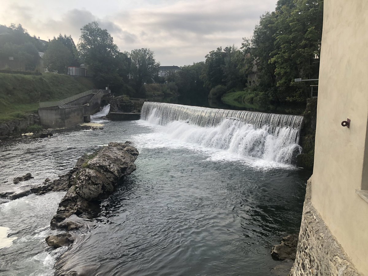 DefiElec's tweet image. Après le col d’Aubisque, arrêt à Oloron St Marie au centre d’information sur l’hydroélectricité de EDF @EDFofficiel @EDF_Aquitaine