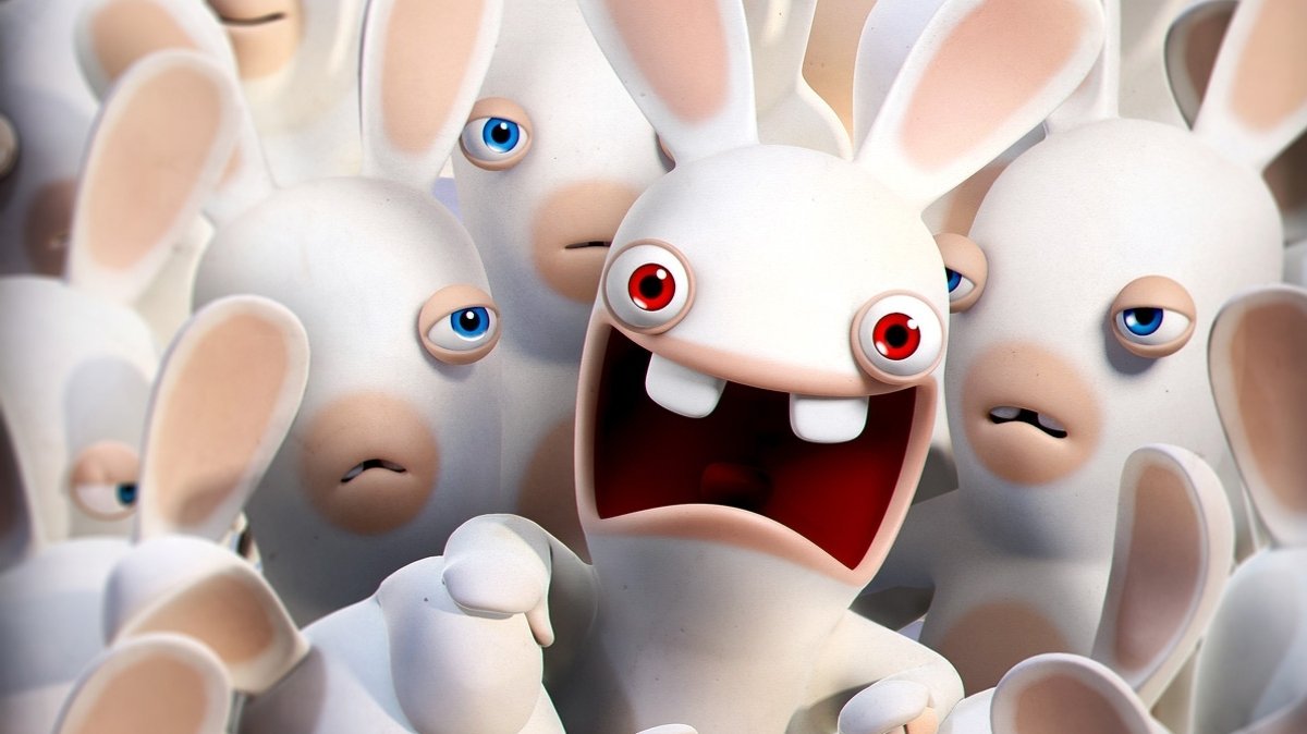 Rayman Raving Rabbid и я ваш покорный слуга. 