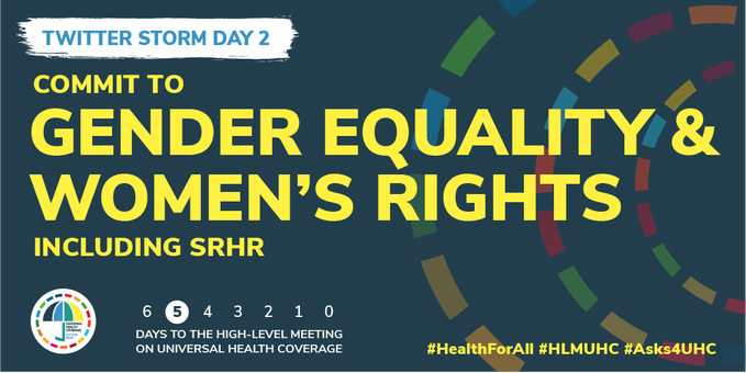 mmi_updates's tweet photo. @CSOs4UHC @WHO @womeninGH @annvkeeling @Katja_Iversen @pai_org @WLGH19 @WBG_Gender @katiedain1 @UHC2030 #Asks4UHC #GenderUHC #SRHR #7thASK
"UHC will not be achieved anywhere without addressing gender equality and women's rights. This is everybody's business." (Alliance for Gender Equality and UHC.) https://t.co/39Z3TpXpGw