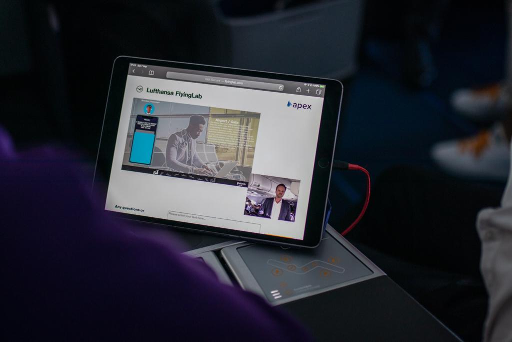 DiehlAviation's tweet photo. ✈️It's #ThrowbackThursday  and we look back to the start of @aix_expo in LA! Helge Sachs SVP Product Innovation @diehlaviation gave insights into our boosting innovation highlights at the @lufthansa Flying Lab. For more details: https://t.co/RxqRZocTOh!  #AIXLA #APEX @aix_expo ✈️ https://t.co/rFnrfcnsKJ