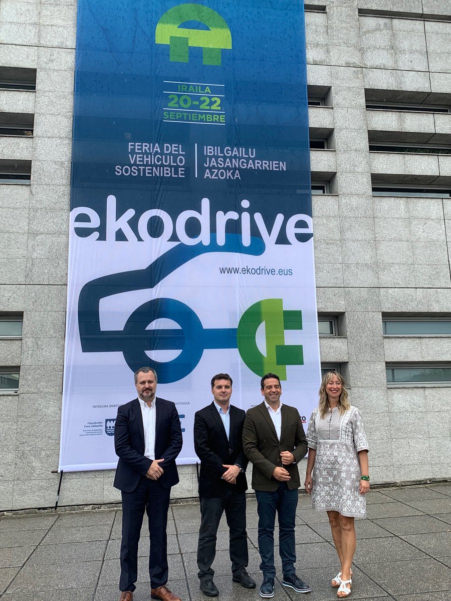 EVEuskadi's tweet photo. @EVEuskadi -k energia alternatiboak darabilten ibilgailuak bultzatzeko #Ekodrive azokarekin bat, asteburu honetan @FicobaFundazioa -n ospatuko dena #euskalenergia #mugikortasuna https://t.co/G2ujDkYvpu