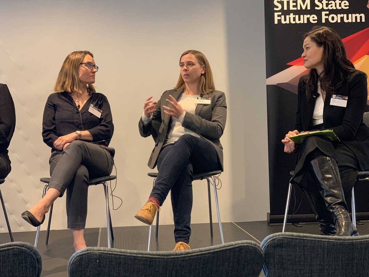 MeredithCastles's tweet photo. Was itching to go for a run after sitting down for hours, but the #stemstate2019 forum was worth it. @Ha_Tanya, @lisaharveysmith and the panel led some much needed talk about #diversity. Sorely missing was the representation of the ‘T’ in #STEM from the day... a conversation 1/2 https://t.co/opQvIyEFIs