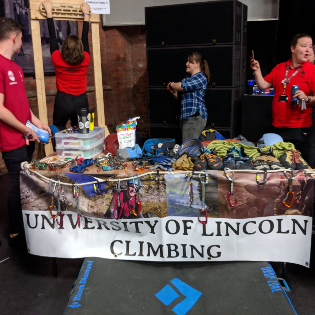 Come say hi to us today at the Sports Fayre! 
Climbing is an open friendly group with lots of great opportunities for fun throughout the year.
To find out more register with code A8