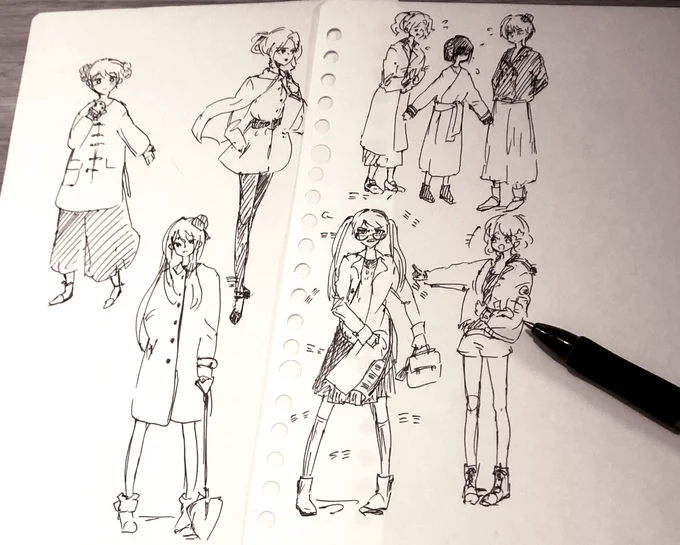 コートと靴ヘタ女子に着てほしさ 