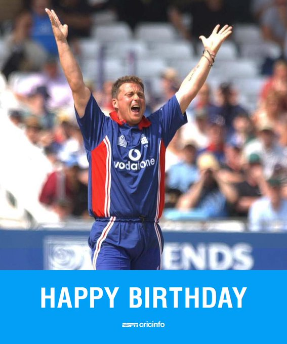  Happy Birthday to England\s second-highest ODI wicket-taker, Darren Gough 