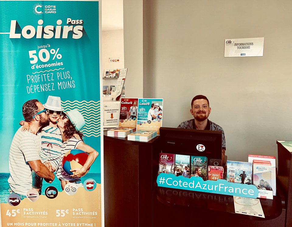 OTCollesurLoup's tweet photo. [BONS PLANS]
Julie et Maxime vous disent tout sur la #CotedAzurCard qui vous permet de découvrir la Côte d'Azur en profitant de belles remises sur le prix de vos activités.
#LaColleSurLoup, lieu idéal pour visiter la #CotedAzurFrance @ProCotedazur @VisitCotedazur @VincentPomparat https://t.co/zHPAIcksy0