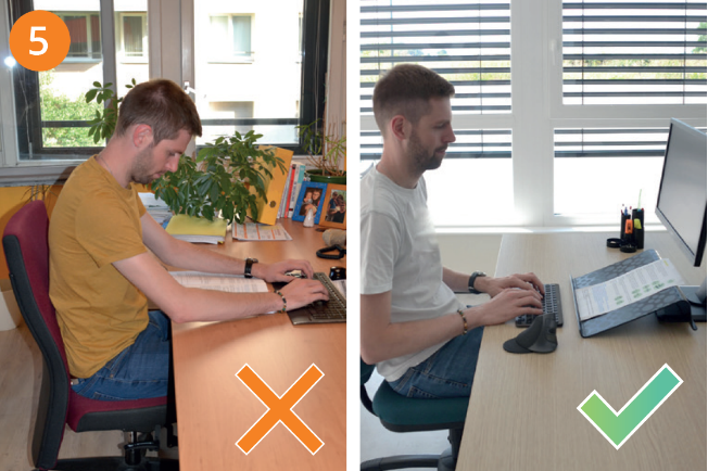 AlsaceSante's tweet photo. Voici quelques astuces pour améliorer l'ergonomie de votre poste de travail ⬇ https://t.co/2siMQBSyz8
