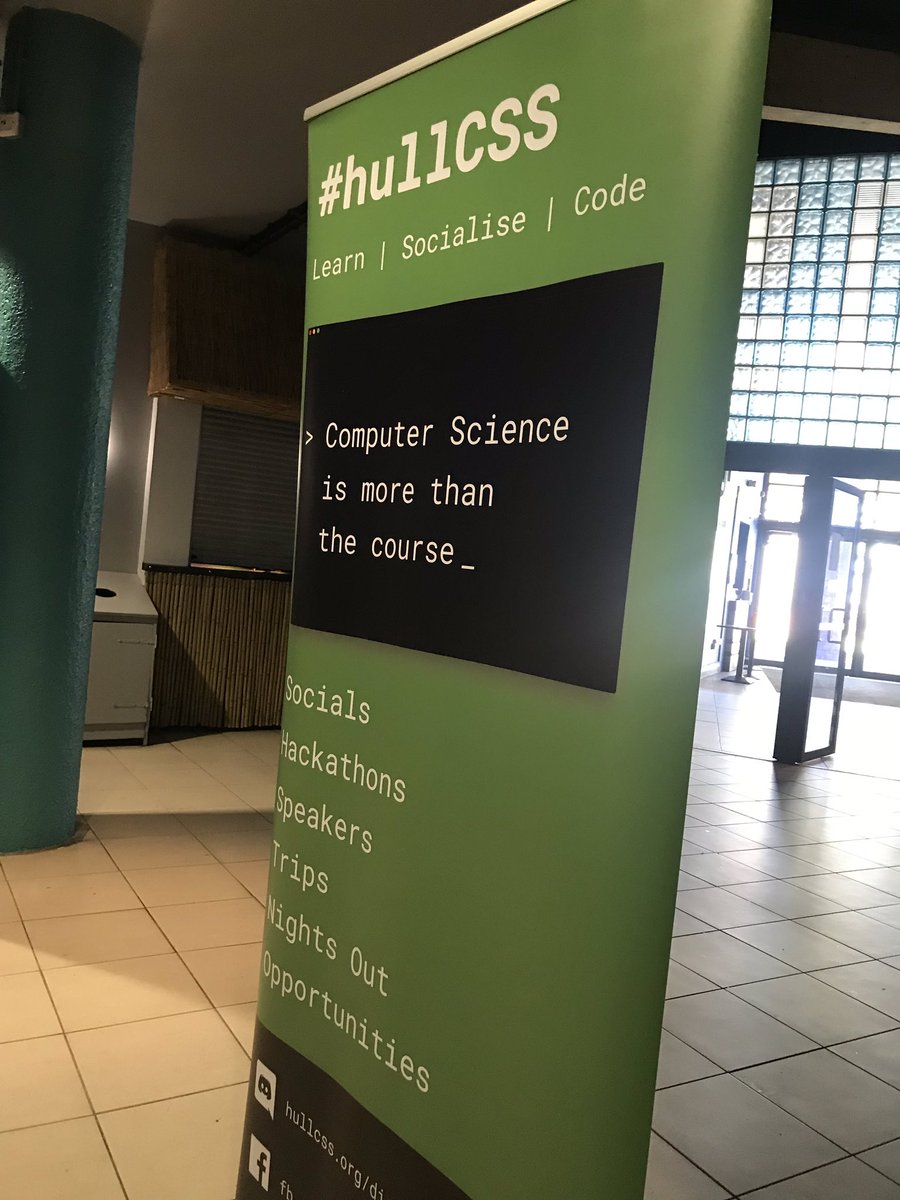 css_hull's tweet image. Come find us at freshers fair today if you want to talk all things comp sci‼️✨👩💻👨💻 #hullcss #computerscience @HullUniCompSci @UniOfHull