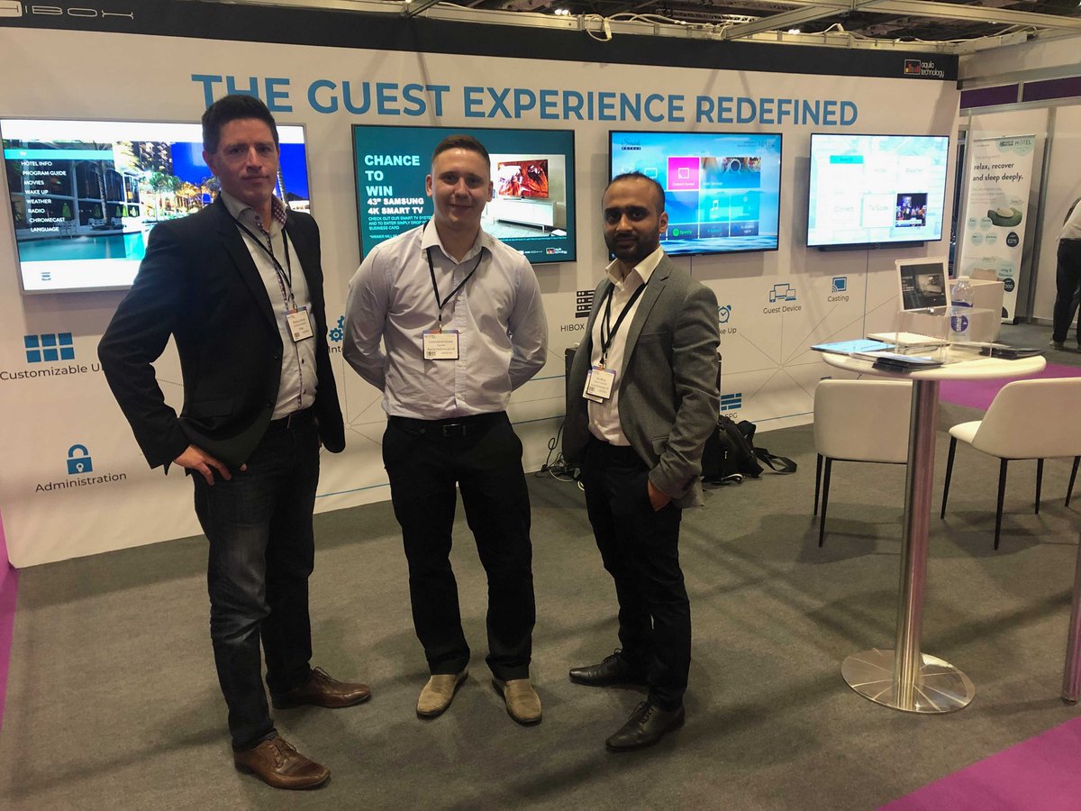 hiboxtv's tweet photo. @Hotel360Expo is officially under way and our #TVExperts are ready to tell you how to redefine the #guestexperience at stand 311📺😎
#hospitalitytechnology #hotelTV #hospitalityTV #evactuation #houskeeping #casting #hospitalityindustry #Smartroom #IPTV #Hotel360Expo https://t.co/JDeY1eV2nH