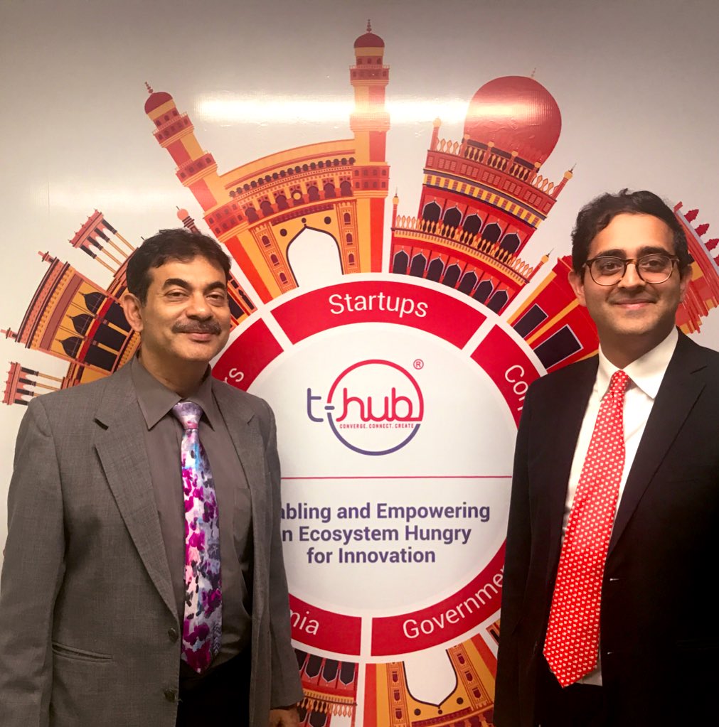 raaaahluwalia's tweet photo. Pleasure to meet @jayesh_ranjan at @THubHyd today. His vision is to develop a world class #FinTech ecosystem in Hyderabad - we discussed several ways the UK can support this ambitious agenda. 

Thanks to @Andrew007Uk and @Varunmali04 for introducing us. https://t.co/l7ua0QwDCp