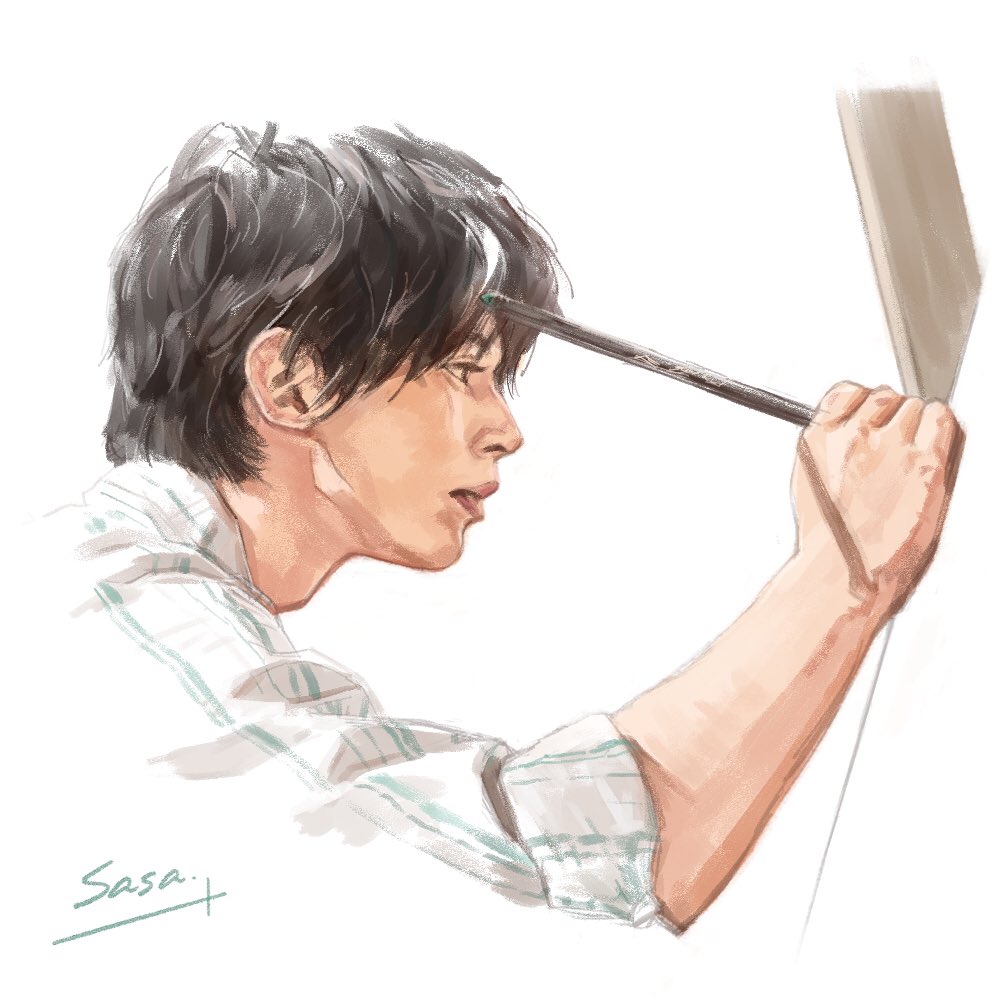 ささがわたくや Pa Twitter 遅ればせながら 強く美しい生き様でした 天陽くん 山田天陽 吉沢亮 朝ドラ なつぞら なつぞら絵 イラスト