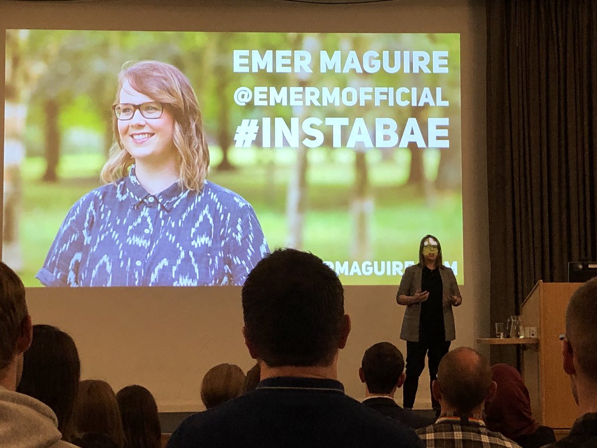 Niall_M_Byrne's tweet photo. Great to rock out to @EmerMofficial @QUBPostdoc Postdoc showcase on her #Instabae #LovePostdocs https://t.co/LgYNqrChlL