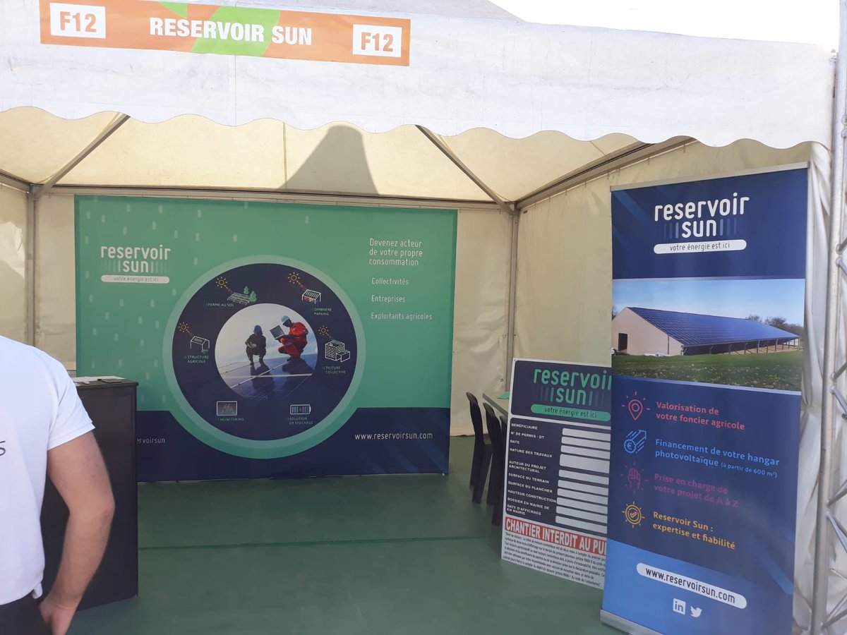 En direct du Salon <a href="/TECHetBIO/">Tech&Bio</a>, venez nous voir au stand F12 !