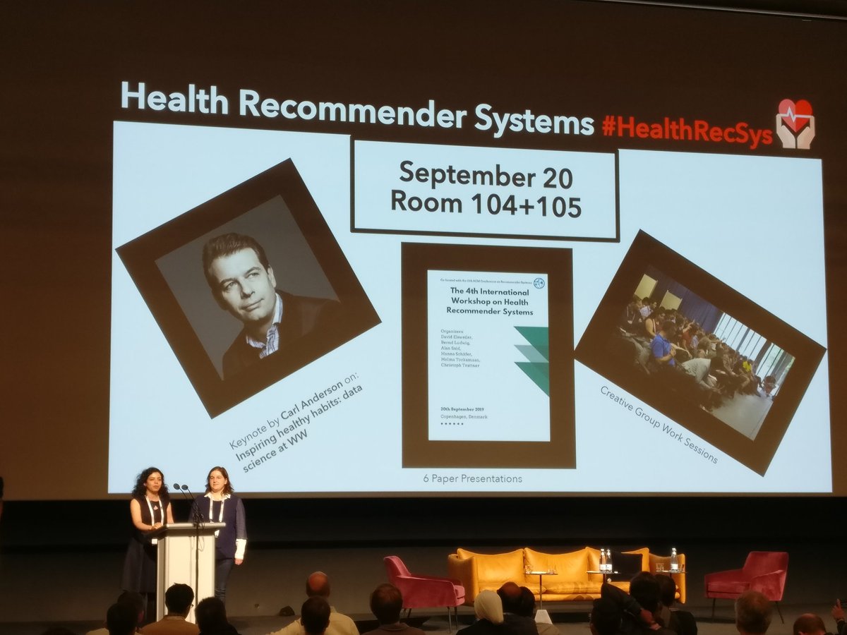 #healthrecsys #recsys