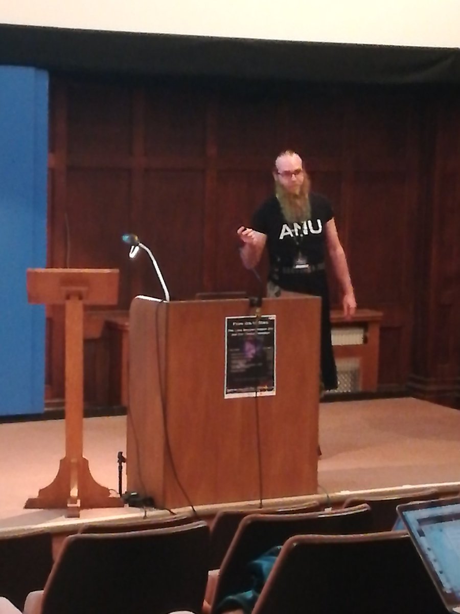 SFM_Project's tweet photo. Chronostar: ages and origins of young stars with #MachineLearning, by Tim Crundall, at #SFM_project final conference. https://t.co/5jeFRuPt4k