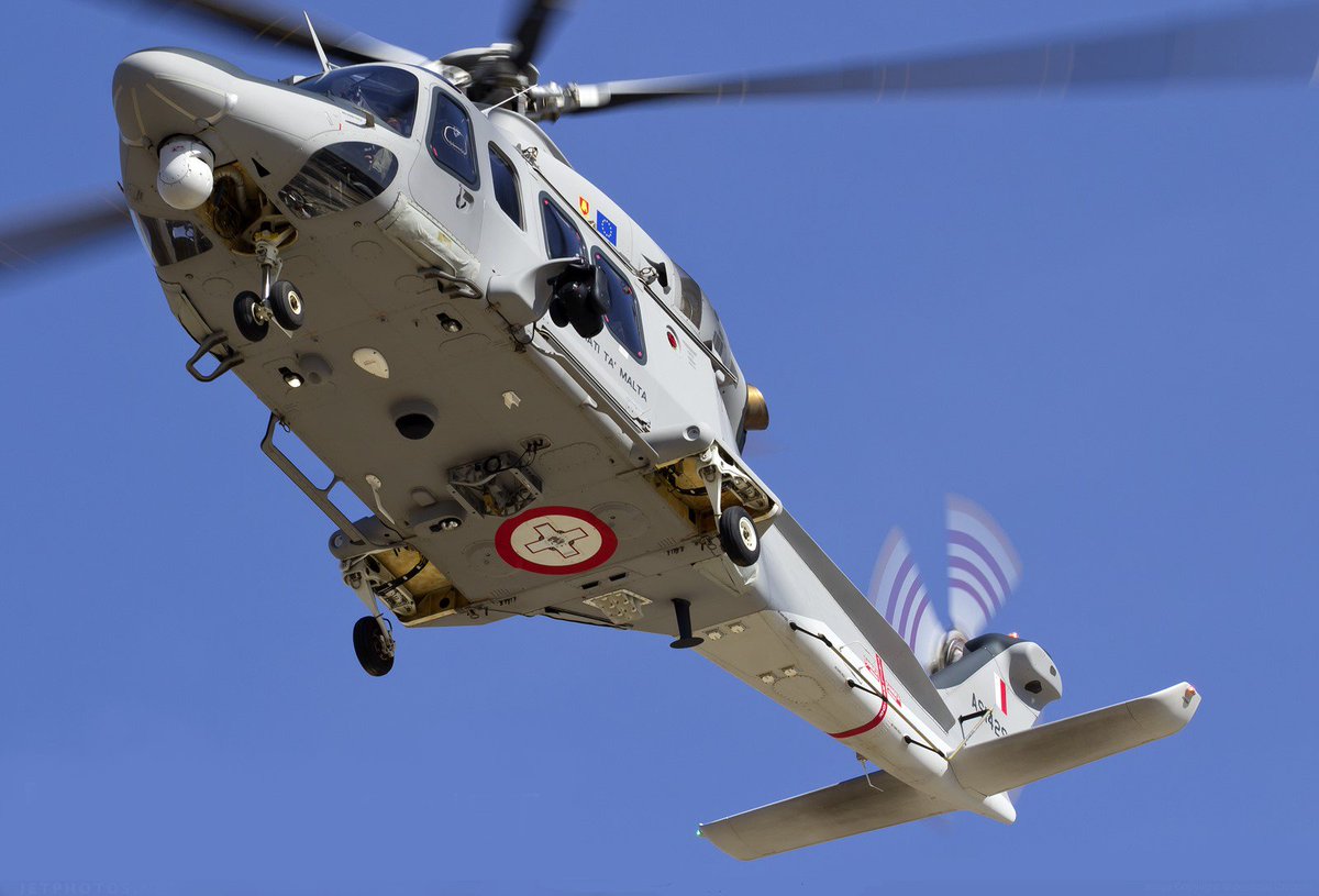 scandura's tweet photo. ๐ก Today in area
๐ข Thread
2019-09-18
0907z โฑ๏ธ11:07 CEST
๐ด SAR
๐AFM ๐ฒ๐น Armed Forces Of Malta AW139 #AS1429 (AIS โ๏ธ c/s "SAR 2281").
0845z โฐ๐ 37 nm ๐งญ SW Malta: in flight over WB w/45 POB in distress. SAR case alert via Alarm Phone ๐
#migrants #Libya #migranti #Libia https://t.co/rnpM5dKnWC