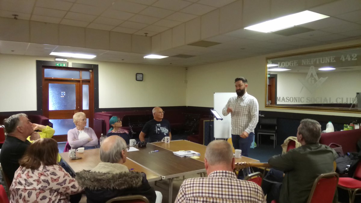emma_gration's tweet photo. Veterans songwriting workshop with @MiHCScotland @SasRbls in full flow. #unforgottenforces @TheDMWS https://t.co/FiLYeRbEfZ