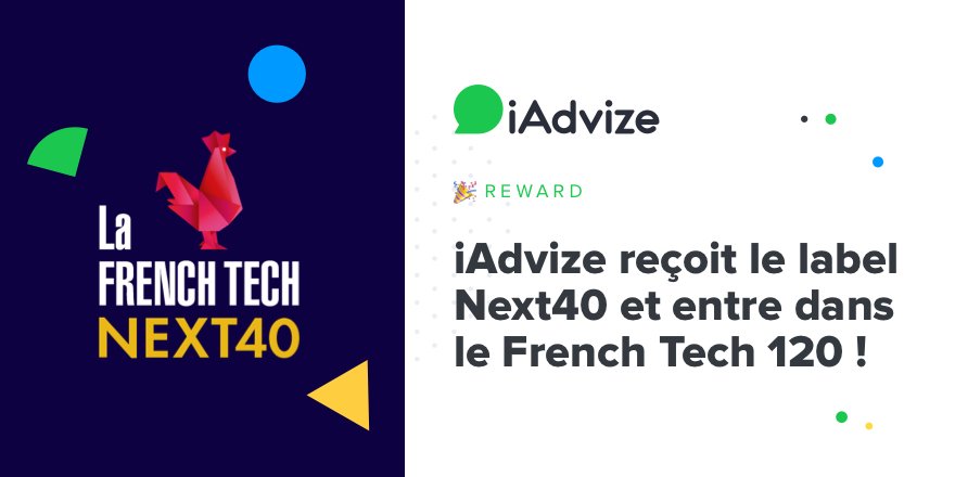 🎉 iAdvize reçoit le label Next40 et entre dans le French Tech 120 ! iadvize.com/blog/fr/iadviz…