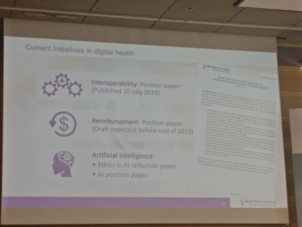 AI in digital health, ethics in AI <a href="/mstrubin/">Michael Strübin</a> presents at #SMITH conference in Berlin