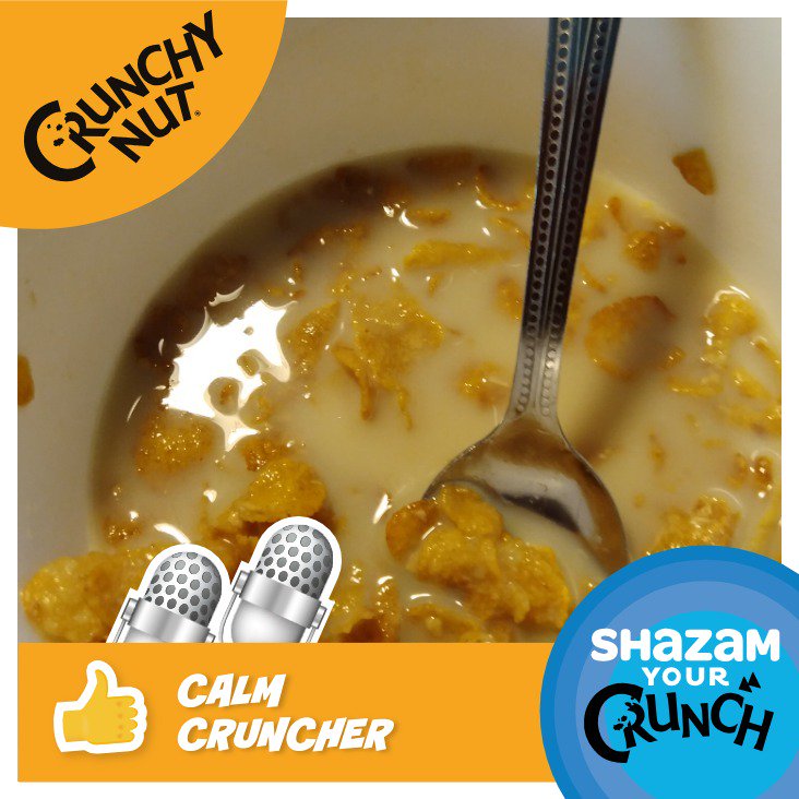 I’m a Calm Cruncher! What type of Cruncher are you? Buy a pack to find out #CrunchyNutShazam