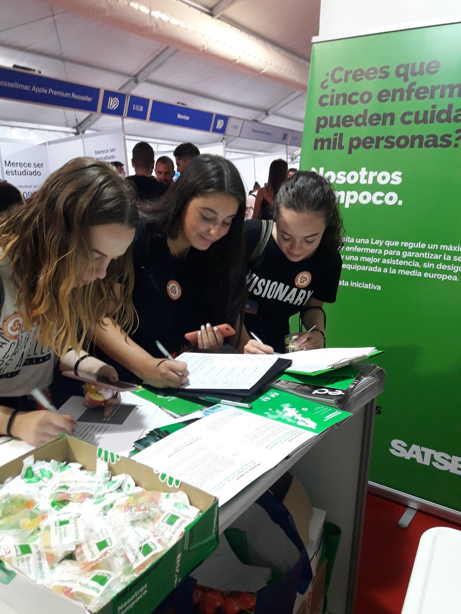 satsegranada's tweet photo. #SatseGranada informa siguen pidiendo información sobre #Fisioterapeutas y #Enfermeras https://t.co/HdrO6dAz2m