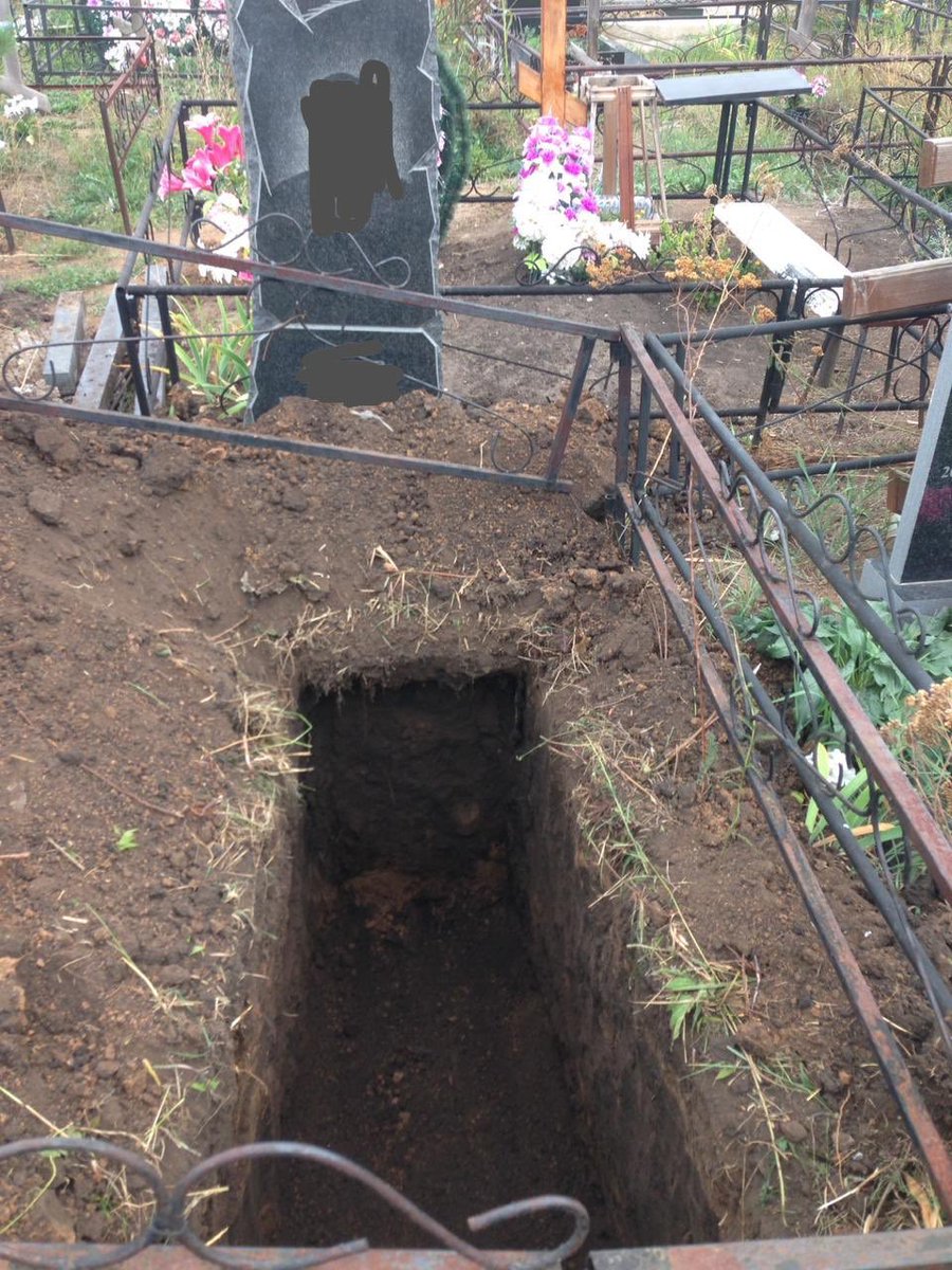 Когда на кладбищах включат воду. Старые могилы. Могила яма.