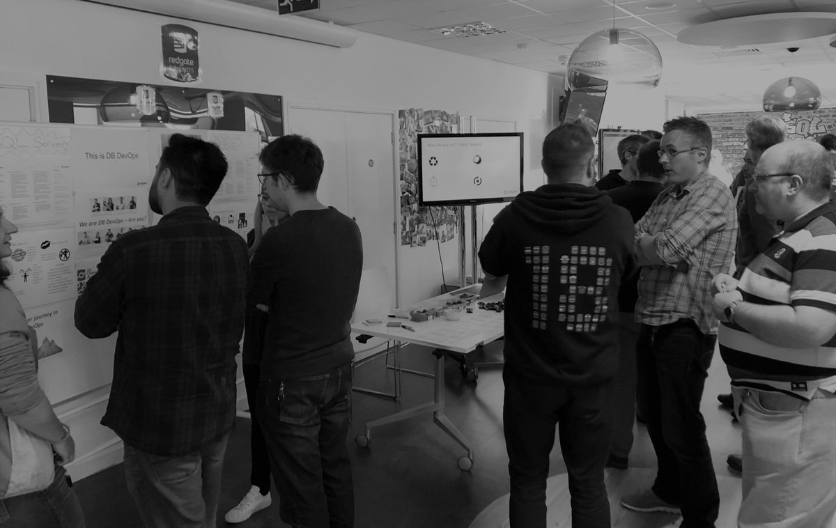 cj_smithy's tweet photo. Team self-selection (without the anxiety) - the story of how @RedgateProdDev ran it’s first team selection process and what happened afterwards. 
https://t.co/dwXu93aFri https://t.co/tzbSolX2ct