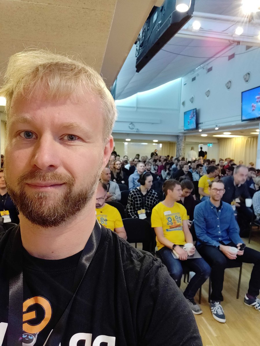 Eficode's tweet image. Automation is hard. Don’t spend all that energy and time while struggling to reap the benefits! Instead, plug into the #DevOps community to get the help and advice you need. Our Johan Abildskov @RandomSort @Praqma just held his talk at DevOps Days Stockholm #devopsdayssthlm!