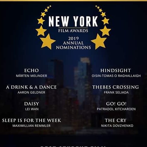 Congratulations team Thebes Crossing. All cast and crew. Congrats to all nominees.  @nyfilmawards  <a href="/FSeliada/">Frank Seliada</a>  Im very proud to be part of this film!  

<a href="/EzraTren/">Ezra Tren-Humphries</a>  <a href="/sbaigcasting/">shaheen baig casting</a>  #folm#tv#casting
