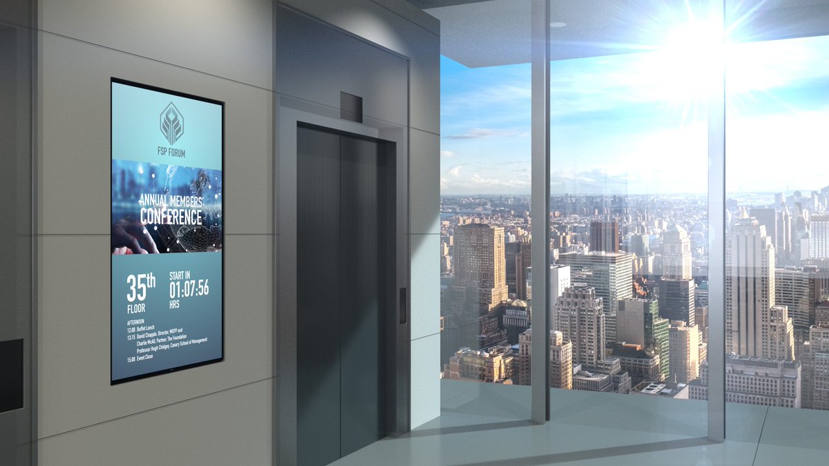 Simplicity in commercial applications, for conferencing or signage the @NEC_Display_UK #LFD C Series integrates seamlessly for a sleek professional presentation. bit.ly/2LXKpiy