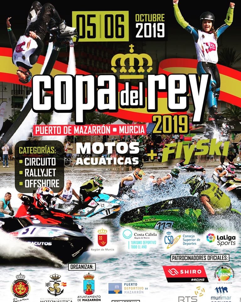 ¡Tenemos una cita! 
El próximo 5 y 6 de octubre en #Mazarrón ¿te lo vas a perder? 😉 #CopadelRey