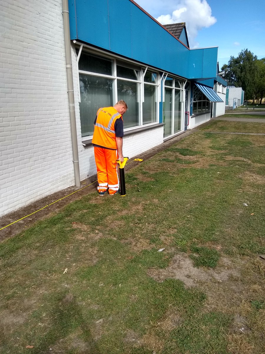 Leiding traceren doormiddel van tracer en camera in de gemeente Deurne