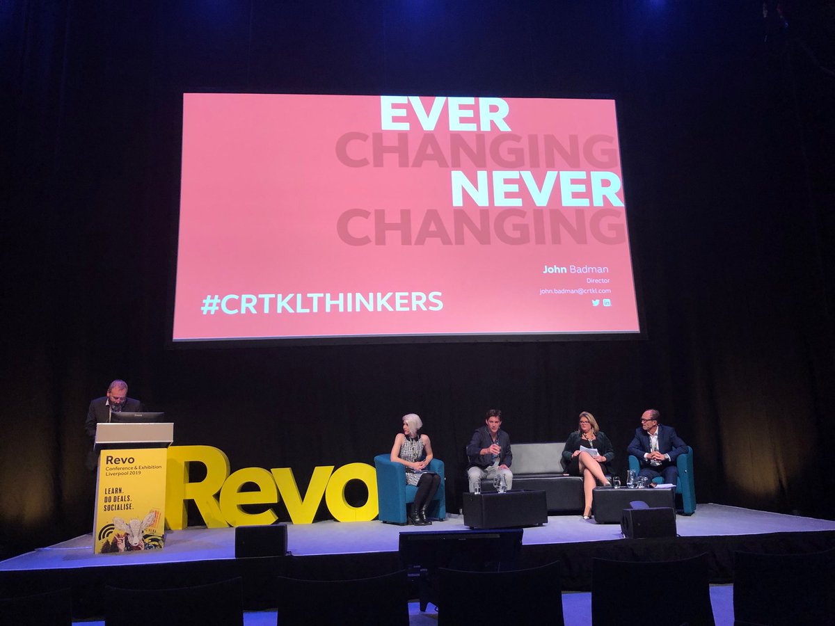 The ever hanging never changing world of retail @ #RevoLiverpool2019. The power of placemaking has never been more important