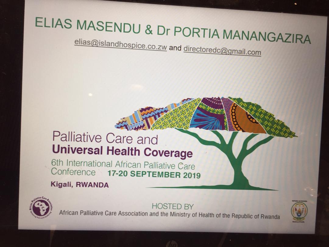 IslandHospiceZW's tweet photo. Island co-presenting with
@MoHCCZim
at the APCA 6th conference. "Strategic key partnership" #UHC #pcintegration @hospaz @TrueColoursTrus https://t.co/d5HHGttmxD