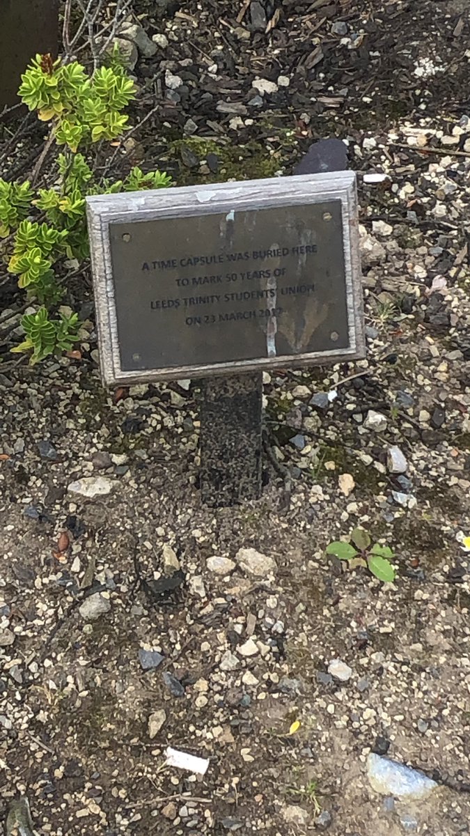 KieLawler's tweet photo. Time capsule was buried here to mark 50 years of the student union
#10ThingsLTU #Teamdaz #AnnounceColin https://t.co/b9bDT2rvwk