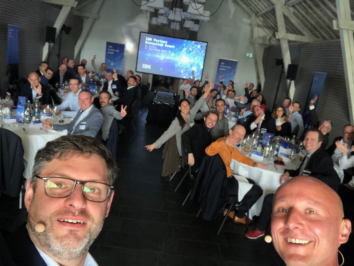 markesisg's tweet photo. A special thanks to our Business Partners as well as #IBM and #RedHat colleagues for their participation to yesterday's #PartnerEcosystem event in Luxembourg! #ecosys19 @IBMPartners @IBMBenelux https://t.co/8ZnJT5sygZ