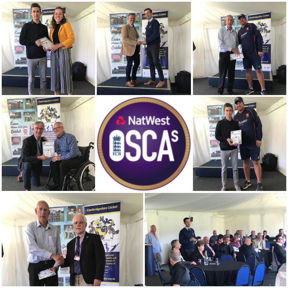 Cambs_CB's tweet photo. Congratulations to all our winners and those recognised during our @NatWest_Cricket #OSCAs event at @EssexCricket yesterday in partnership with @EssexCCB We hope you all had a fantastic day. #volunteers #rewarded #cricketfamily https://t.co/iPe1QvNvws