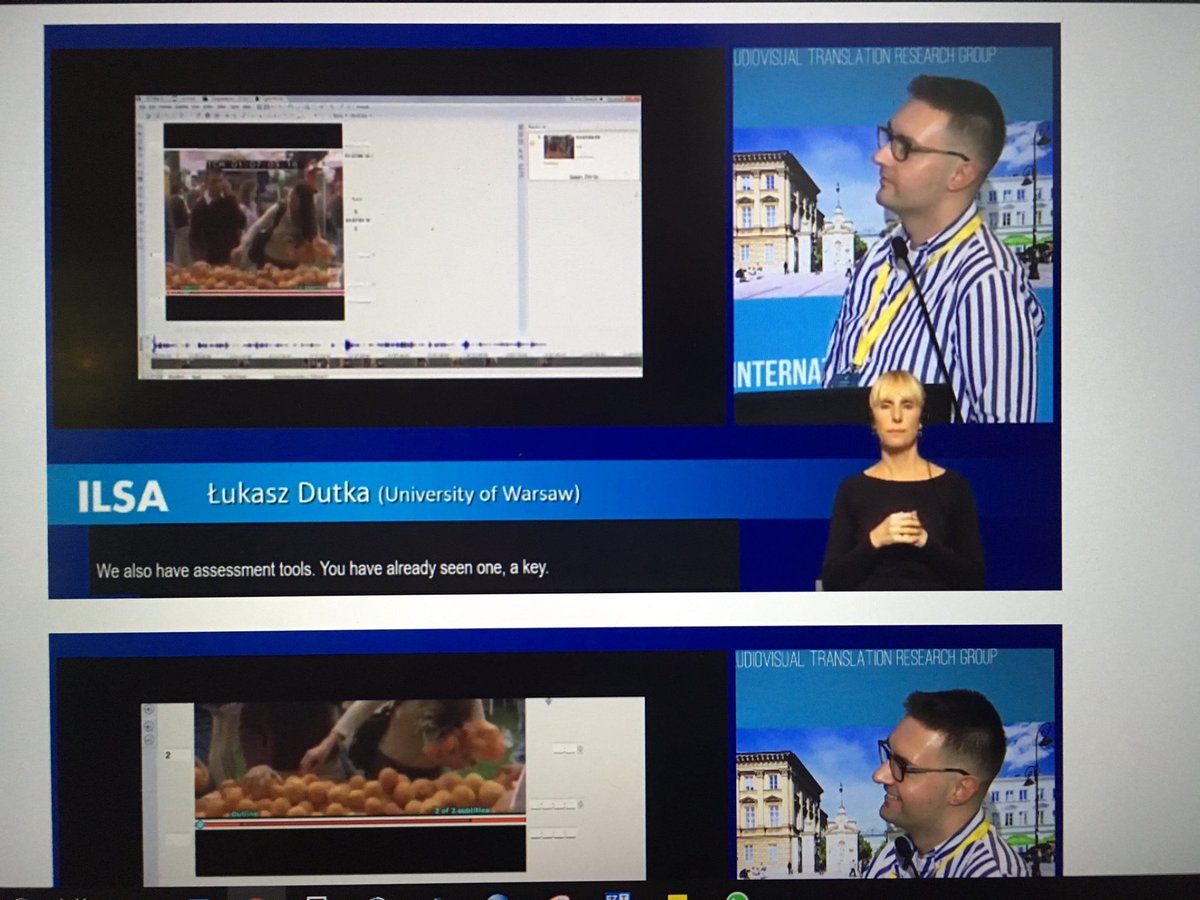 ASzarkowska's tweet image. Accessible online streaming at #ILSAproject  multiplier event in Warsaw @UniWarszawski #Intermedia2019Warsaw