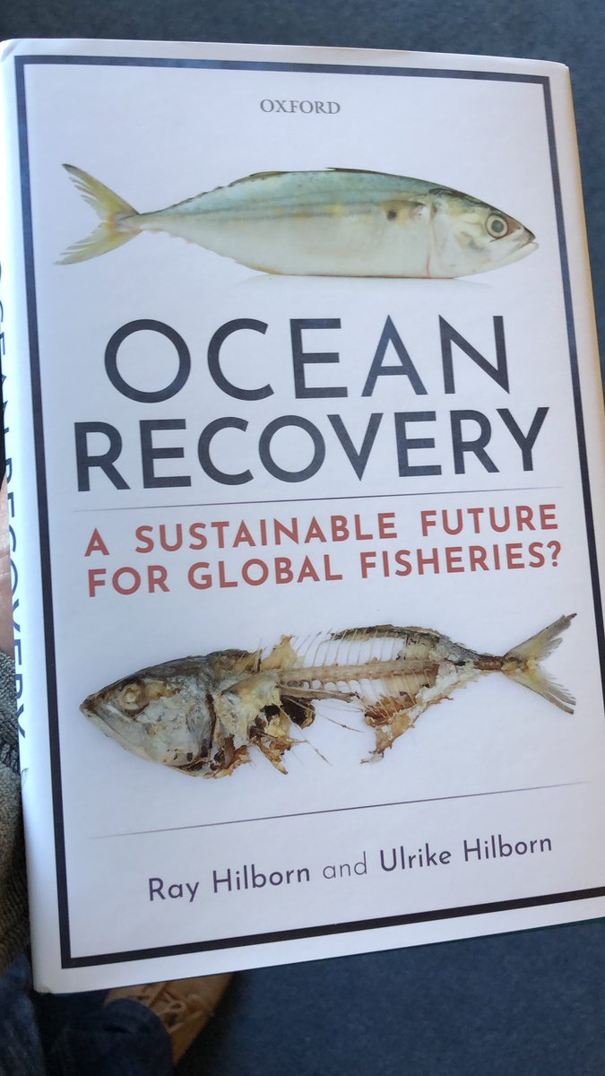 NathandeRoz's tweet photo. Bedtime reading #hilborn #fisheries #Sustainability #guru #thinbook https://t.co/ZLwQFswQp7