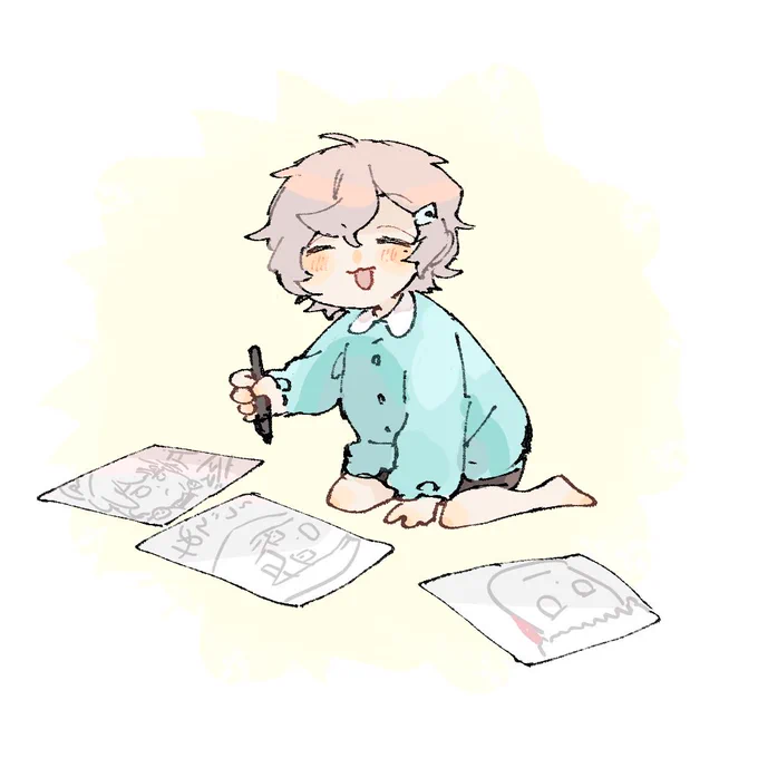 お絵描き配信かわいいすき 