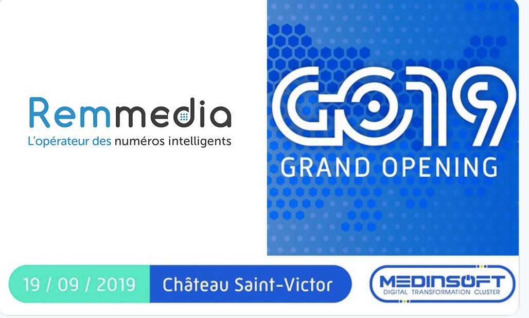 remmedia's tweet photo. [#GO19💥J-1] Rencontrez l'équipe Remmedia au #GrandOpening2019 #Marseille
#monetisation #numerointelligent #SVI #calltracking #relationclient #applicationvocale https://t.co/v01hATBOfk