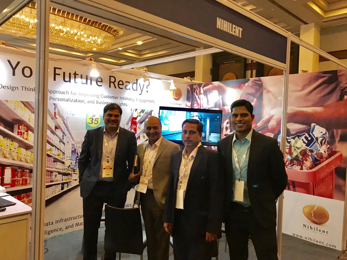 sudeshprasad's tweet image. Team @Nihilent @rai_india  #ReTechCon #retail #ai #designthinking #customerinteraction #Nihilent #personalization #businessinsights