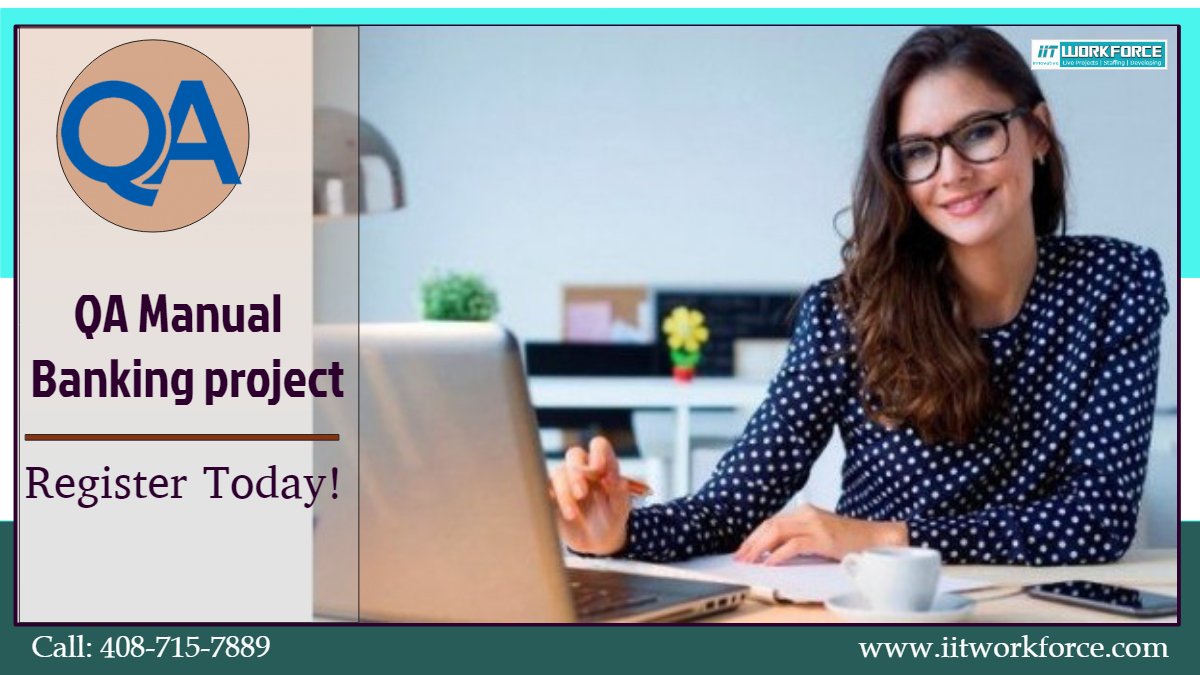 iitworkforce's tweet image. Learn QA Banking Domain live project by industrial experts

Join NOW and enhance your prospects of finding better opportunities.

Contact us: 408-715-7889
Email: work@iitworkforce.com
visit: urlzs.com/feiFM

#QA #Manualprojects #Bankingprojects #liveprojects