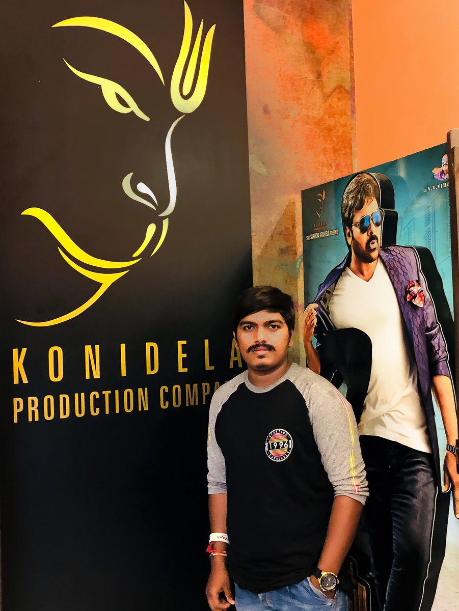 Great Gesture By #KonidelaPro 🙏

Happy To Be Part Of #SyeRaa Digital Team #KonidelaProductions Gave Us A Office Setup At #ChiranjeeviBloodBank To Work & Promote #MegastarChiranjeevi Garu's Prestigious Project #SyeRaaNarasimhaReddy 🔥🔥