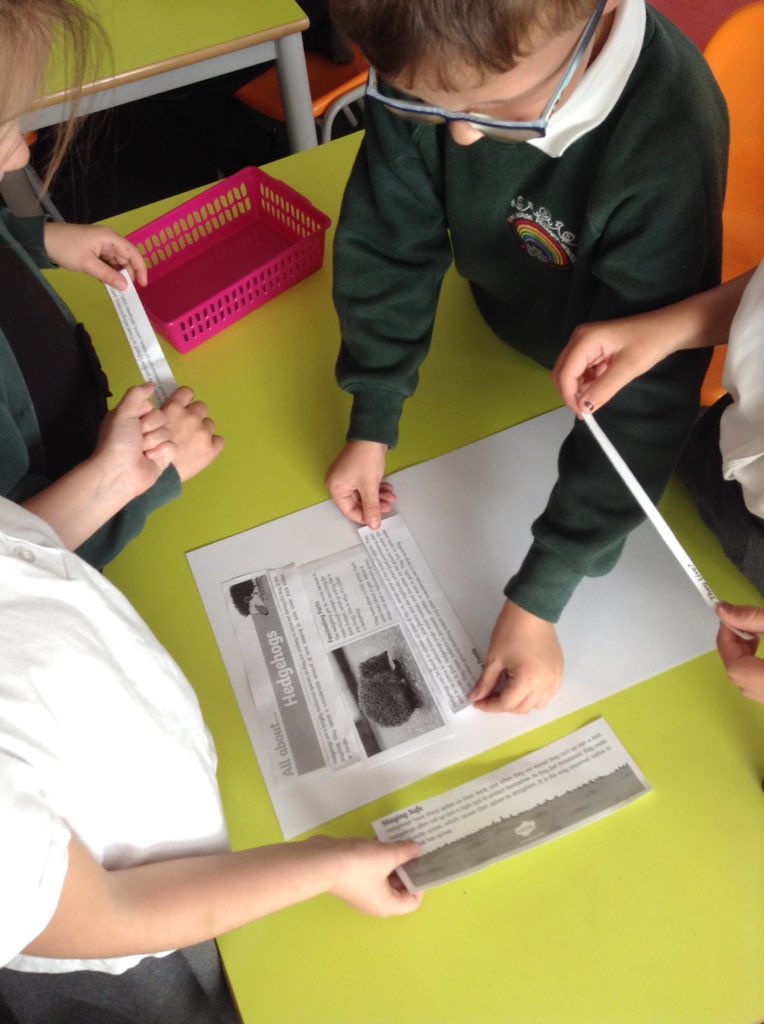 TGPS_NorthLincs's tweet photo. Year 2 have pieced back together a non chronological report and labelled the features #TGPSEnglish #TGPSTeamwork https://t.co/RqJ4Orxnnn