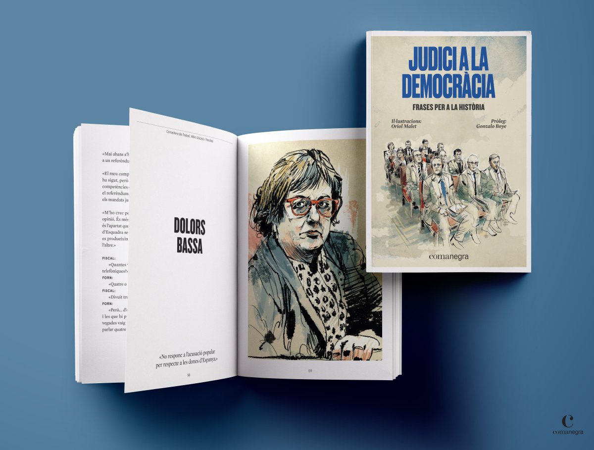 Comanegra's tweet photo. Us convidem a la presentació del llibre “Judici a la democràcia. Frases per a la història”, on conversarem amb @OriolMalet, Andreu Van den Eynde (@eyndePenal), David Fernàndez (@HiginiaRoig) i Mònica Terribas.
🗓 Dilluns 30 a les 19h
📍 @Comanegra
⬇Info: https://t.co/AOUO7XS3GI https://t.co/cTcOmN9DxF