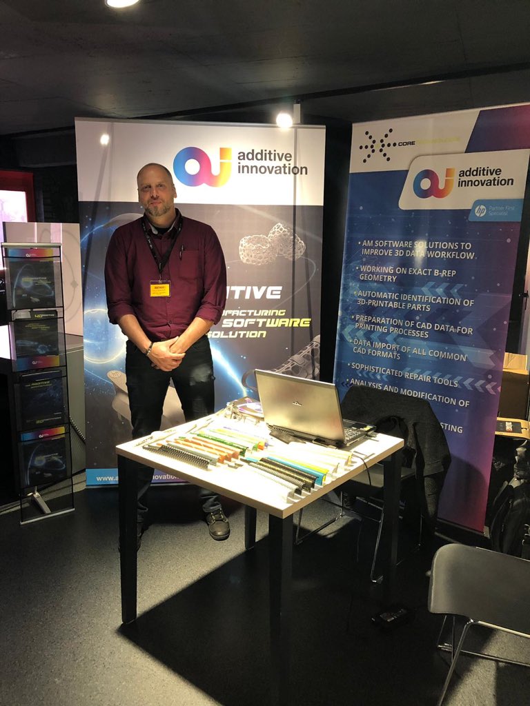 CoreTechnologie's tweet image. @CoreTechnologie and @AI_GmbH presenting at the 3D Tage Nord in Lüdenscheid in Germany. Come to our booth and we will show you our innovative 4D_Additive Manufacturing software solution! #3DTage #4DAdditive #CTCoreTechnologie #AdditiveManufacturing #3DPrinting