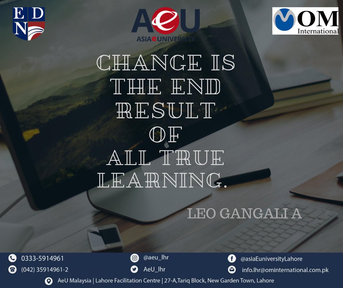 AeuLhr's tweet photo. AeU Malaysia | Lahore Facilitation Centre
27-A, Tariq Block, New Garden Town, Lahore
☎ +92 42 35914961-2
📞 0333 5914961
#Asiaeuniversity #BBA #undergraduate #Programme #Lahore #Pakistan #Malaysia #Bachelorprogrammes #Phdprogrammes #Masterprogrammes #studyabroad #eLearning https://t.co/GvAPibM6yG